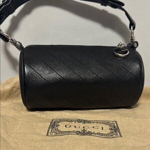 Gucci Black Quilted Leather Shoulder Bag